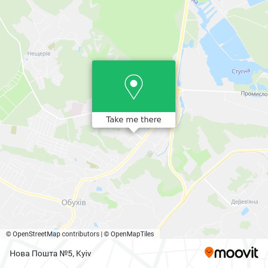 Нова Пошта №5 map