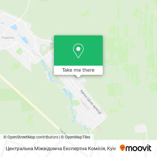 Центральна Міжвідомча Експертна Комісія map