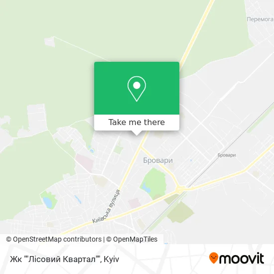 Карта Жк ""Лісовий Квартал""