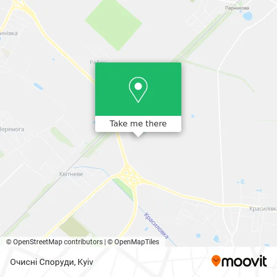 Карта Очисні Споруди