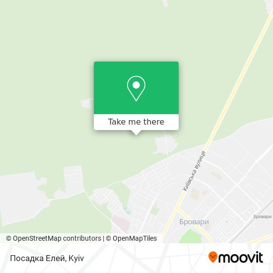 Посадка Елей map