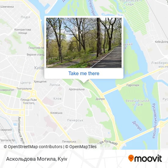 Аскольдова Могила map