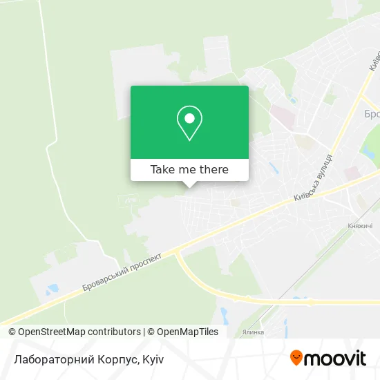 Лабораторний Корпус map