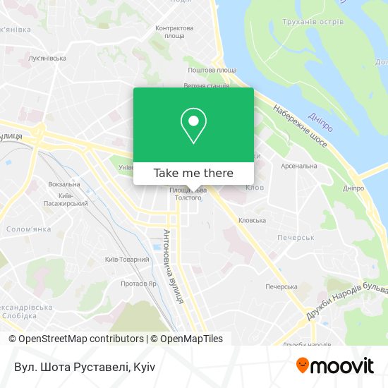 Вул. Шота Руставелі map