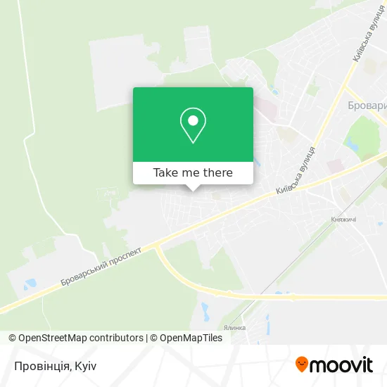Провінція map