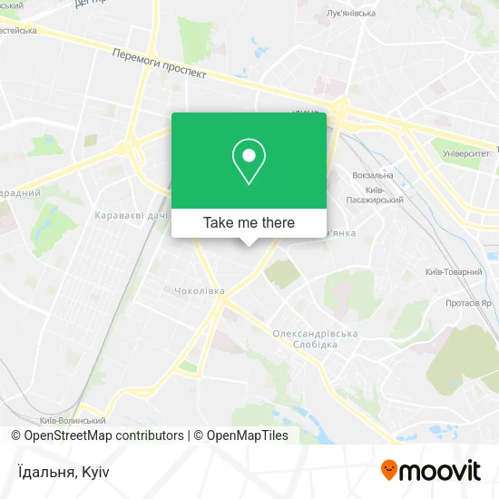 Карта Їдальня