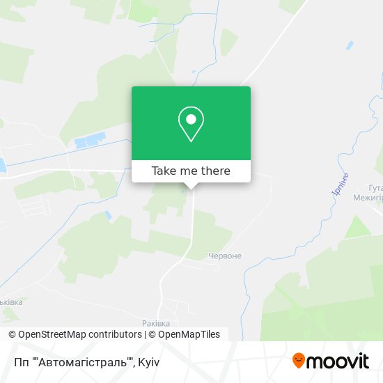 Пп ""Автомагістраль"" map