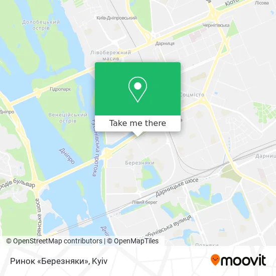 Карта Ринок «Березняки»