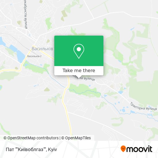 Пат ""Київоблгаз"" map