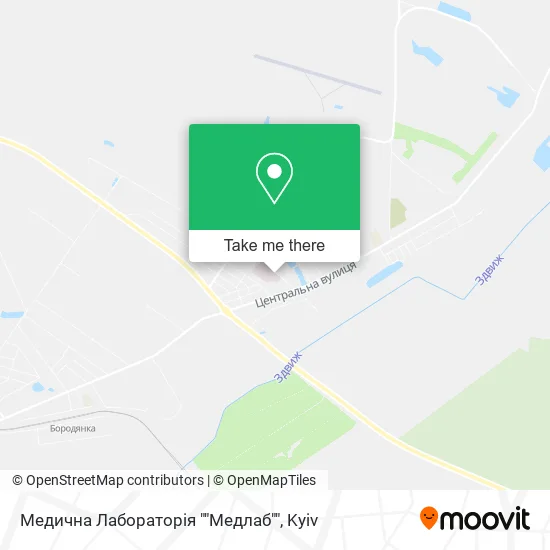 Медична Лабораторія ""Медлаб"" map