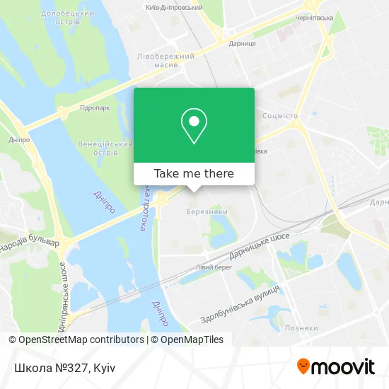 Карта Школа №327