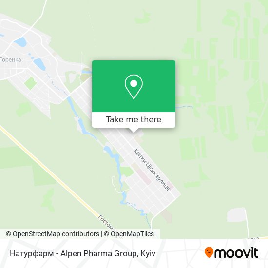 Карта Натурфарм - Alpen Pharma Group