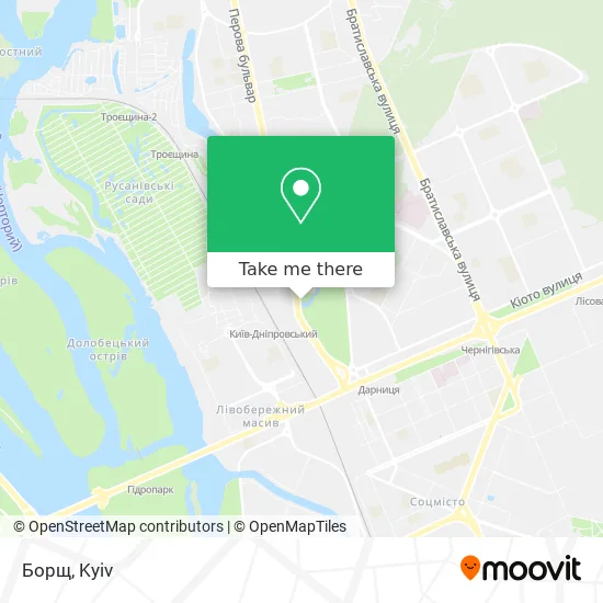 Карта Борщ