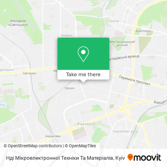 Нді Мікроелектронної Техніки Та Матеріалів map