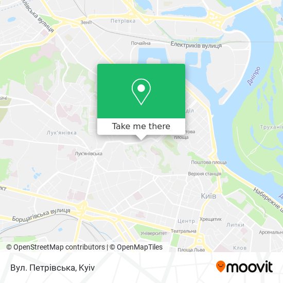 Вул. Петрівська map