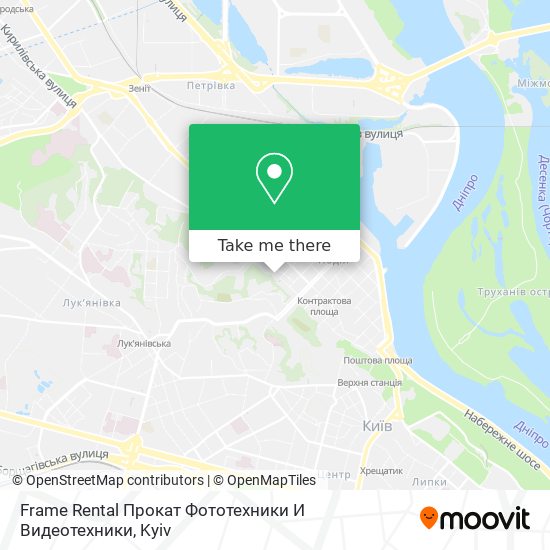 Frame Rental Прокат Фототехники И Видеотехники map