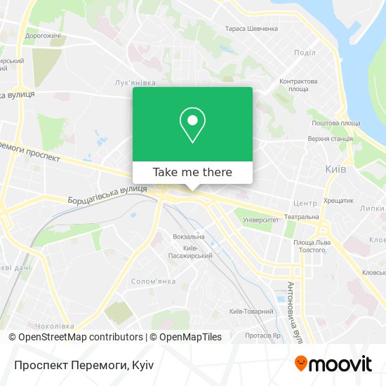 Проспект Перемоги map