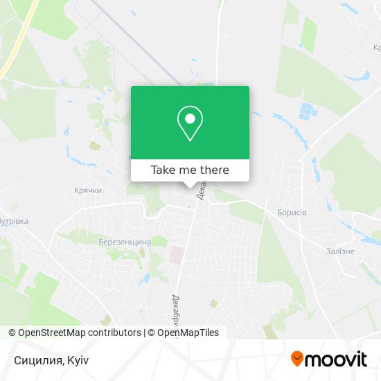 Сицилия map
