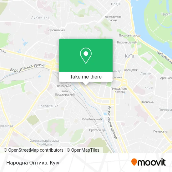 Народна Оптика map