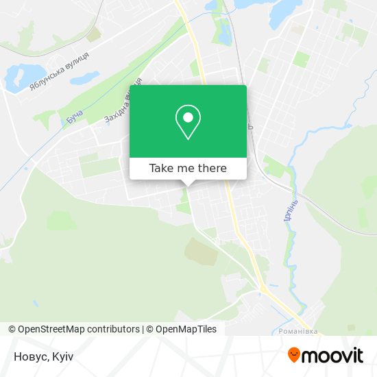 Новус map