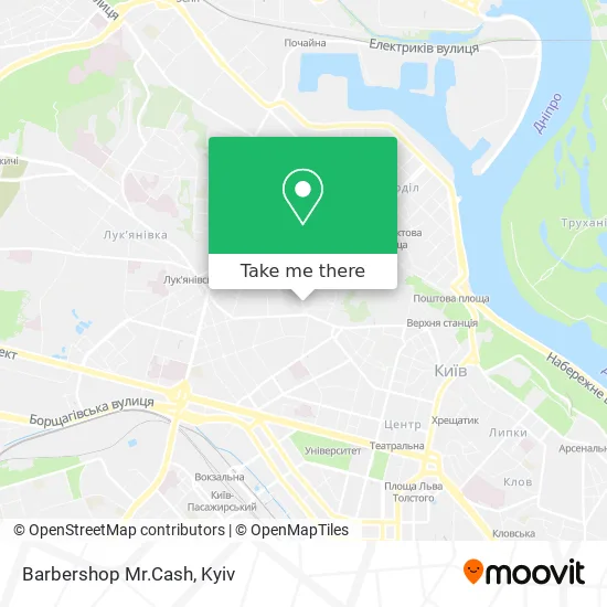 Карта Barbershop Mr.Cash