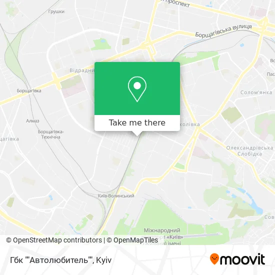 Карта Гбк ""Автолюбитель""