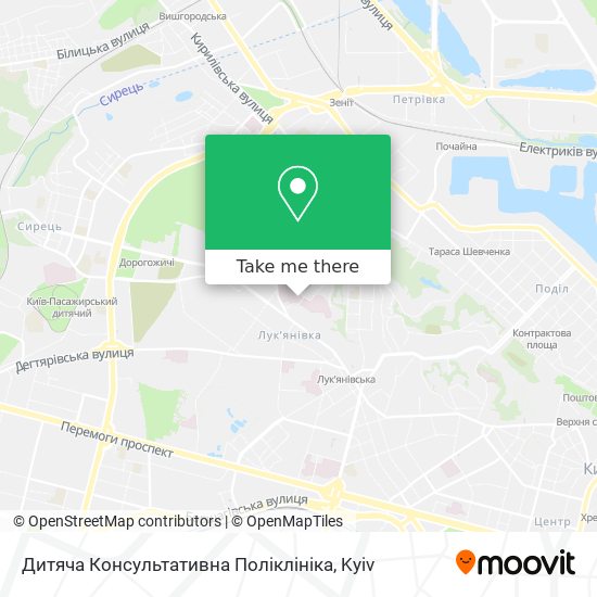 Дитяча Консультативна Поліклініка map