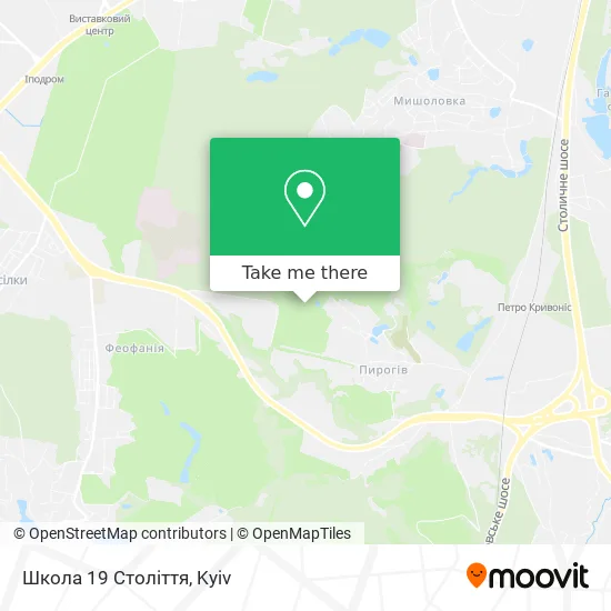Карта Школа 19 Століття