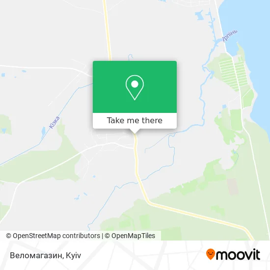 Карта Веломагазин