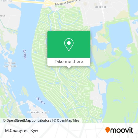 М.Славутич map