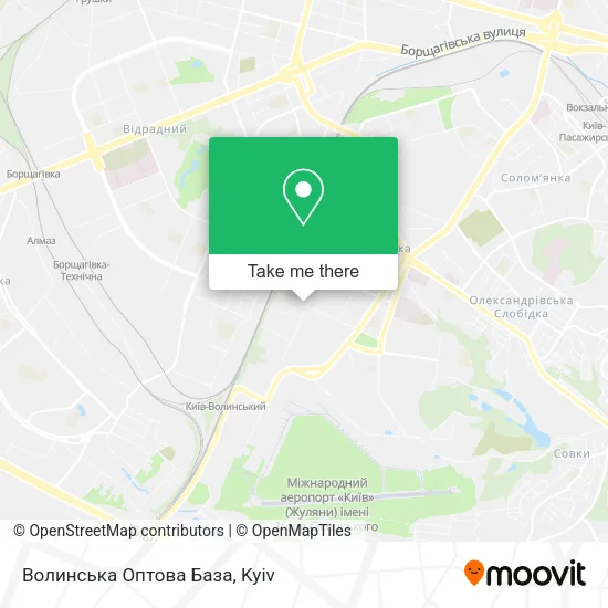 Карта Волинська Оптова База