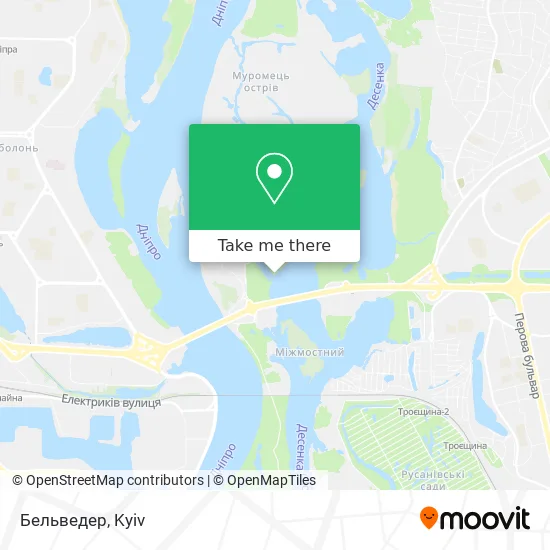 Бельведер map