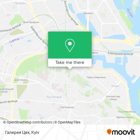 Галерея Цех map