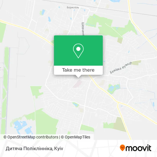 Дитяча Поліклінніка map
