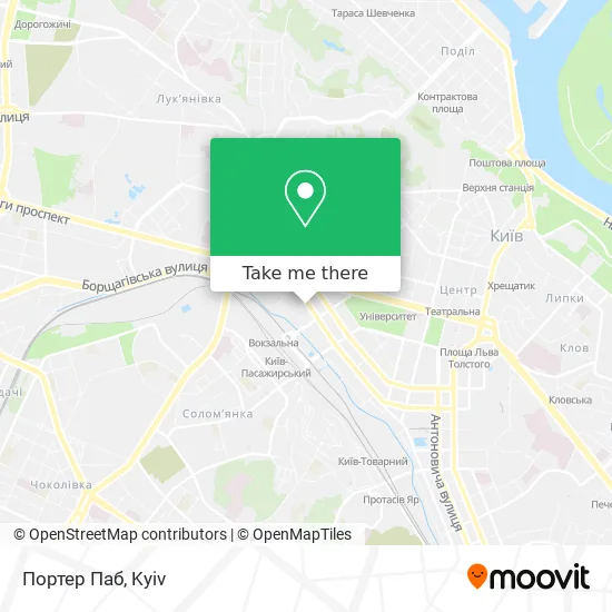 Портер Паб map