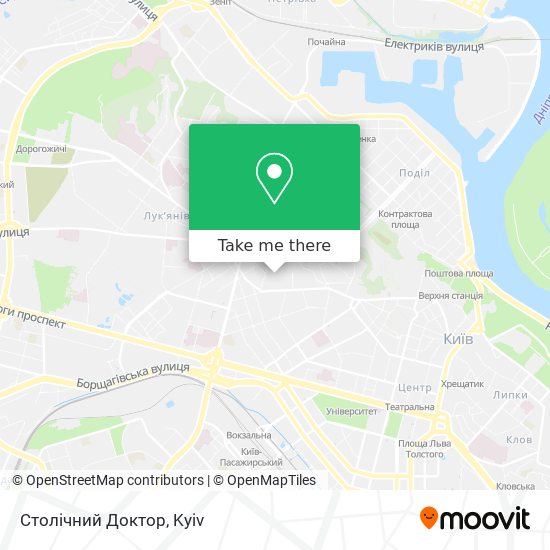 Столічний Доктор map