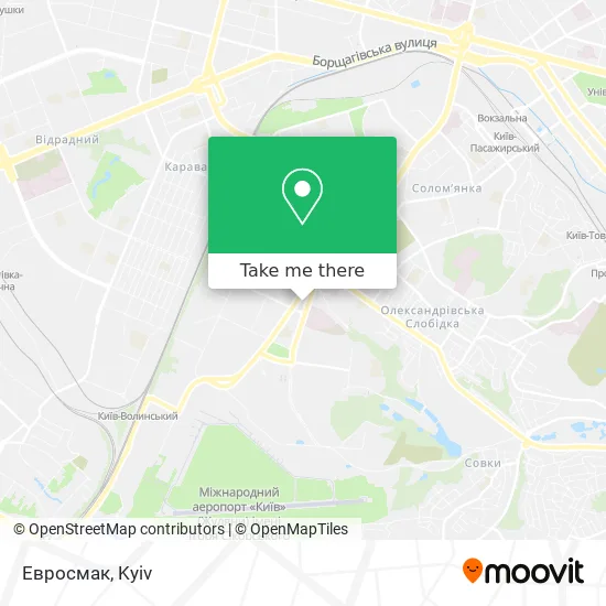 Карта Евросмак