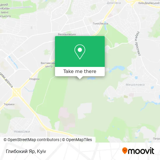 Глибокий Яр map