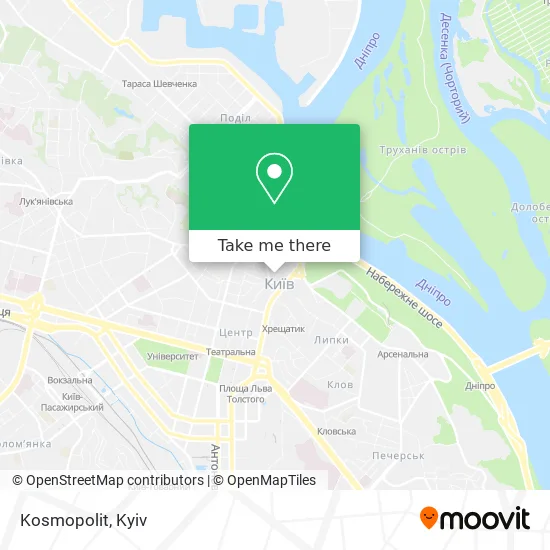 Карта Kosmopolit