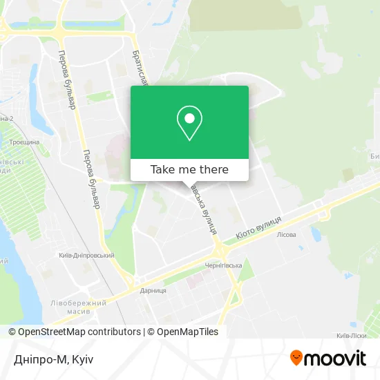 Дніпро-М map