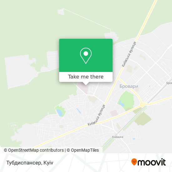 Тубдиспансер map