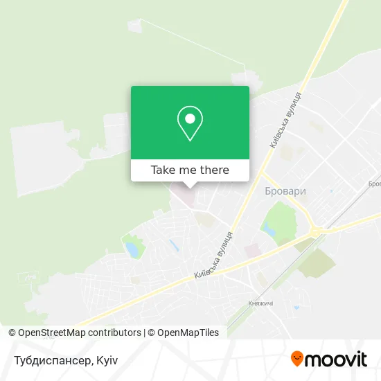 Тубдиспансер map
