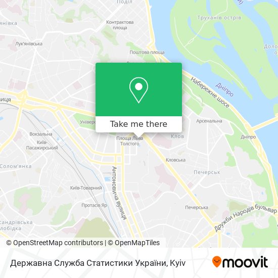 Державна Служба Статистики України map