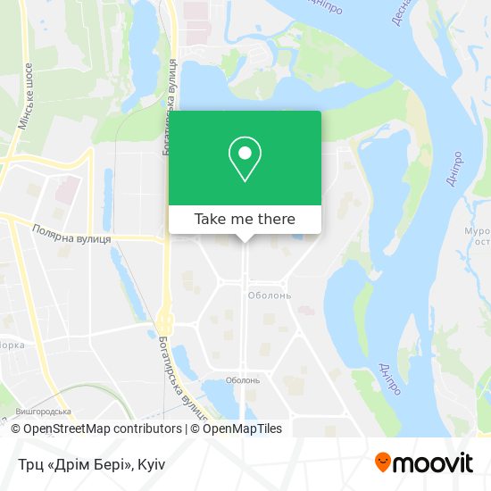 Трц «Дрім Бері» map