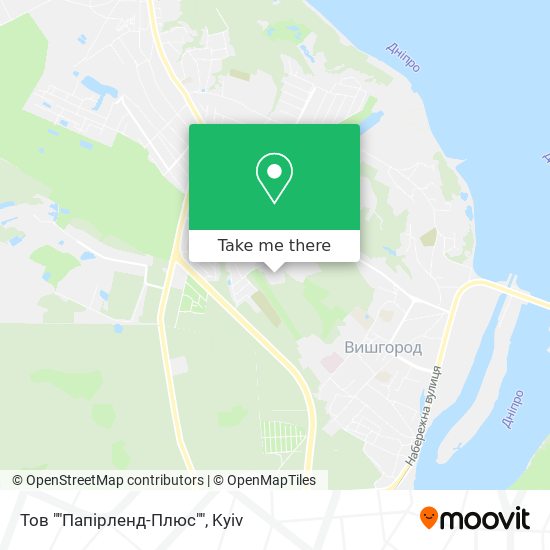 Тов ""Папірленд-Плюс"" map