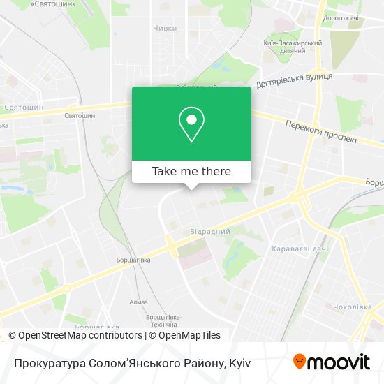 Прокуратура Солом’Янського Району map