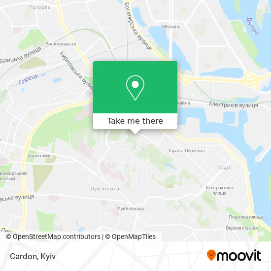 Карта Cardon