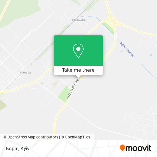 Карта Борщ