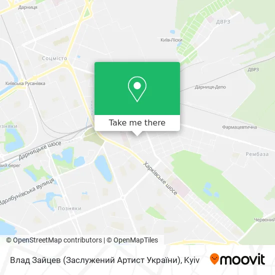 Влад Зайцев (Заслужений Артист України) map