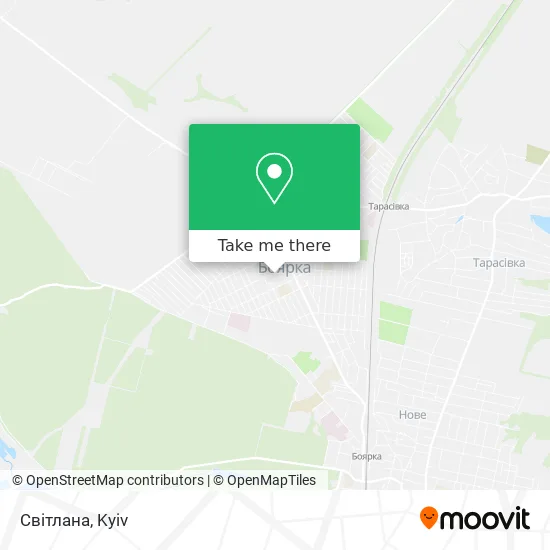 Карта Світлана